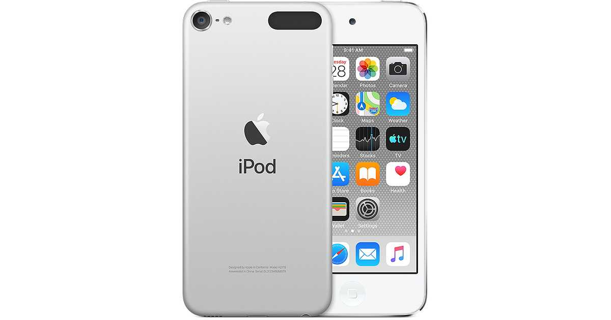 Плеер mp3 apple ipod touch 6 16gb silver (mkh42)