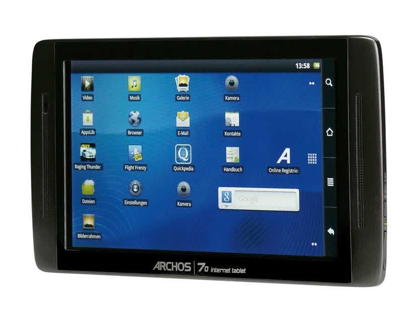 Планшет archos 70 internet tablet 8gb - купить | цены | обзоры и тесты | отзывы | параметры и характеристики | инструкция