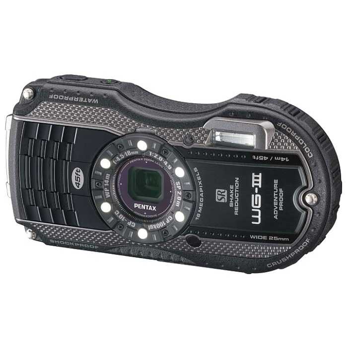 Цифровой фотоаппарат Pentax WG-3 GPS - подробные характеристики обзоры видео фото Цены в интернет-магазинах где можно купить цифровую фотоаппарат Pentax WG-3 GPS