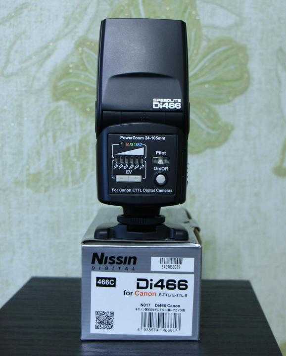 Nissin di-466 for canon - купить , скидки, цена, отзывы, обзор, характеристики - вспышки для фотоаппаратов