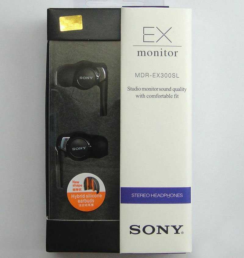 Наушник Sony MDR-EX300SL - подробные характеристики обзоры видео фото Цены в интернет-магазинах где можно купить наушника Sony MDR-EX300SL