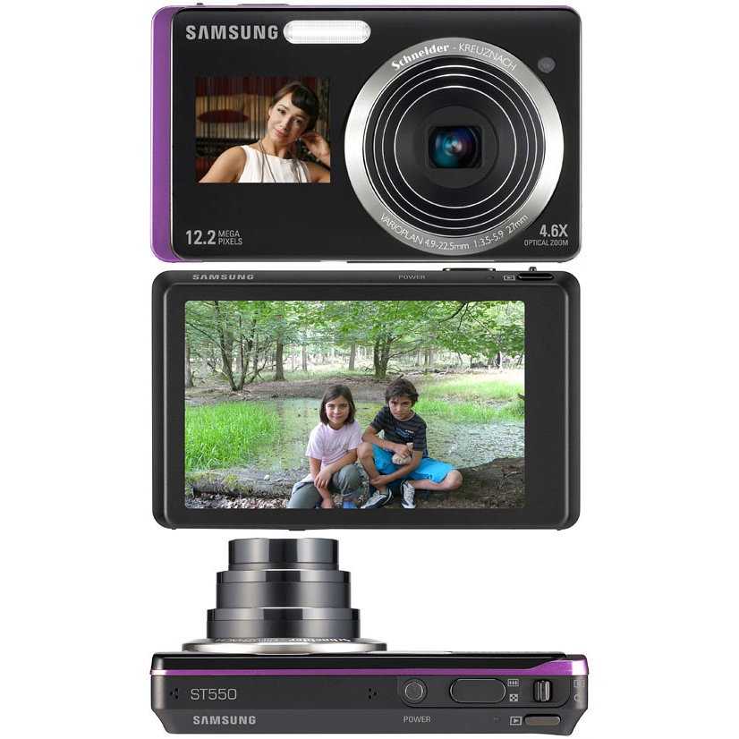 Цифровой фотоаппарат Samsung ST550 - подробные характеристики обзоры видео фото Цены в интернет-магазинах где можно купить цифровую фотоаппарат Samsung ST550