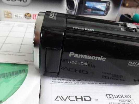 Видеокамера panasonic hdc-sd80-k
