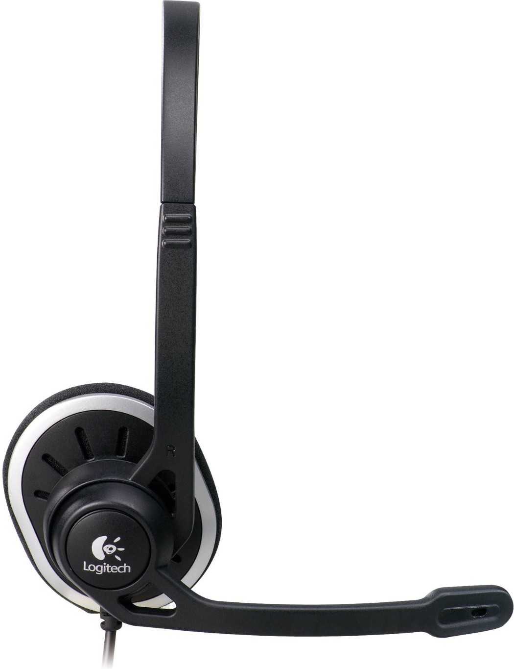 Наушники с микрофоном logitech usb headset h340 black