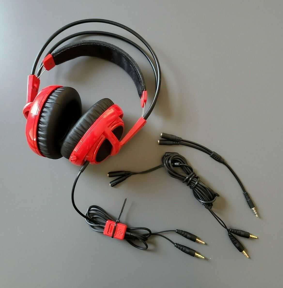Steelseries siberia full-size headset v2 (красный)
