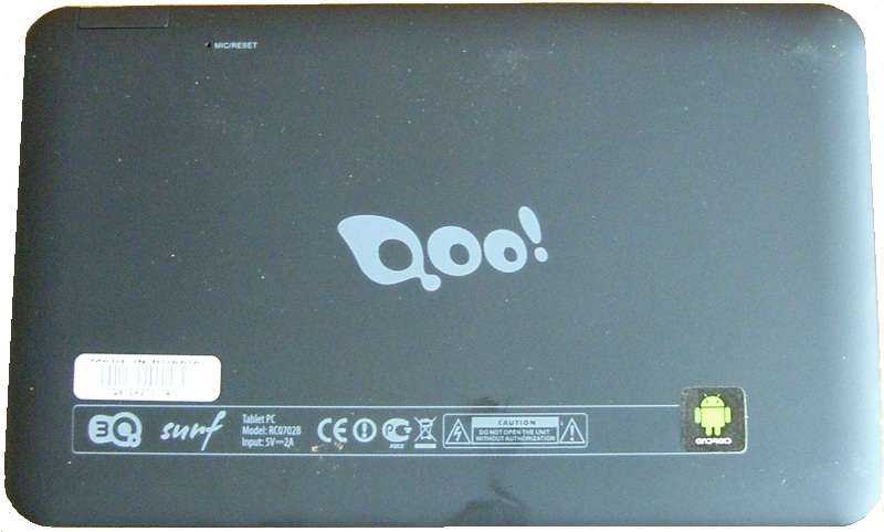 Планшет 3q qpad rc0813c 8 гб wifi 3g белый — купить, цена и характеристики, отзывы