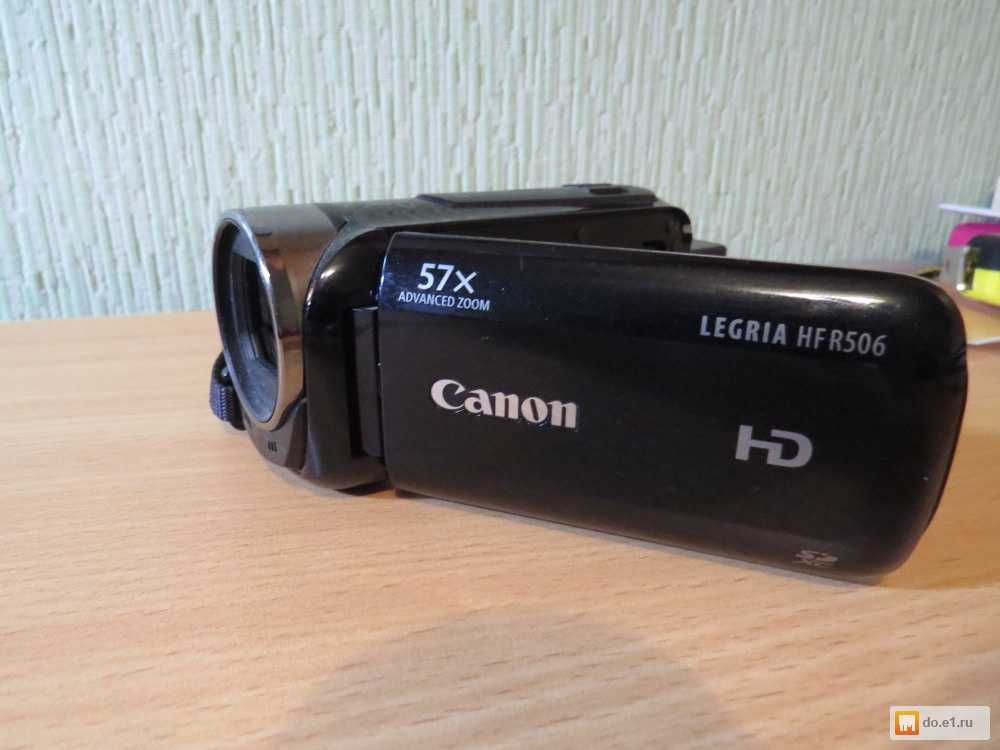 Видеокамера canon legria hf r506