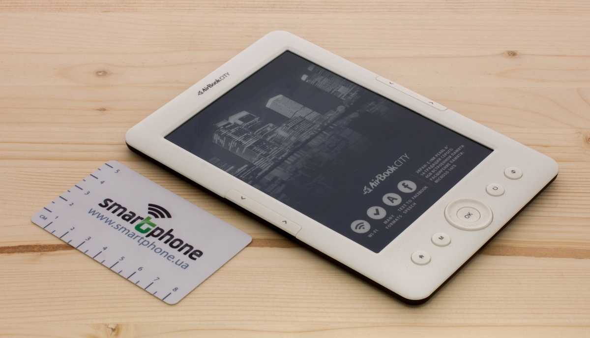 Электронный книга AirBook City - подробные характеристики обзоры видео фото Цены в интернет-магазинах где можно купить электронную книгу AirBook City