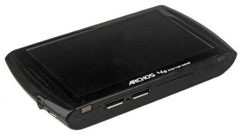 Планшет archos 28 internet tablet 4 гб wifi черный