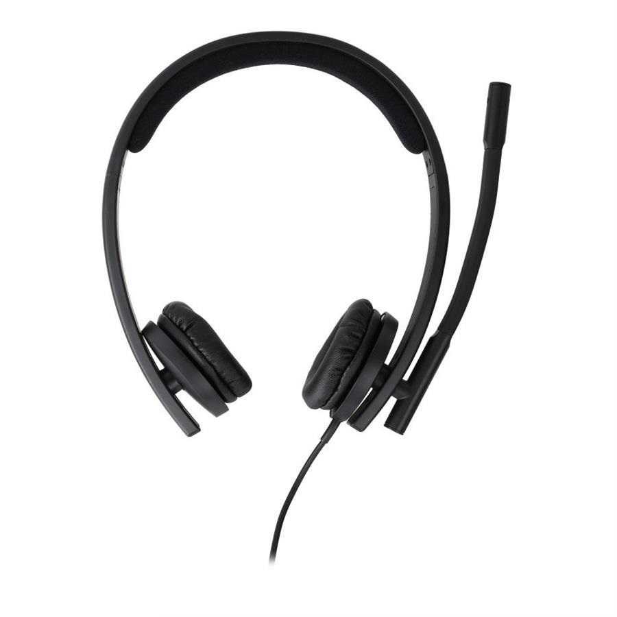 Наушники с микрофоном logitech usb headset h360 black