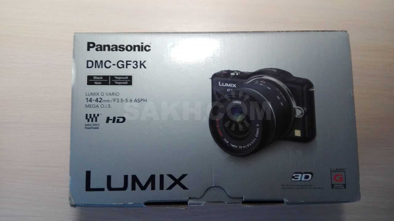 Panasonic lumix dmc-gf3 kit