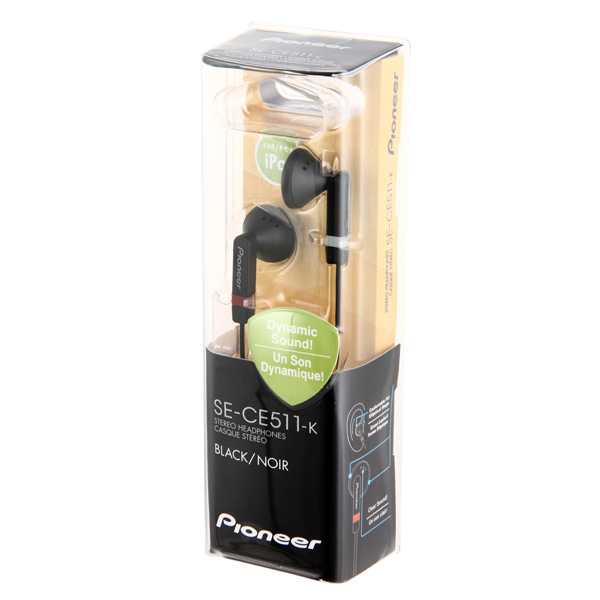 Наушник Pioneer SE-CE11 - подробные характеристики обзоры видео фото Цены в интернет-магазинах где можно купить наушника Pioneer SE-CE11
