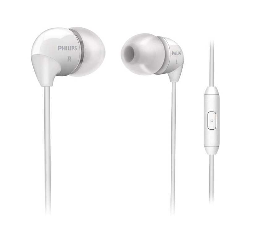 Наушники с микрофоном philips in-ear headset she3595bl — купить, цена и характеристики, отзывы