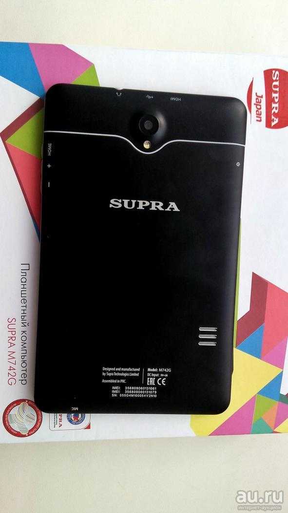 Планшет Supra M742G - подробные характеристики обзоры видео фото Цены в интернет-магазинах где можно купить планшет Supra M742G