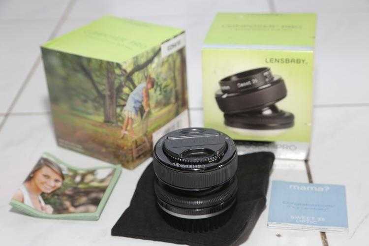 Lensbaby composer pro pl sweet 35mm canon ef - купить , скидки, цена, отзывы, обзор, характеристики - объективы для фотоаппаратов