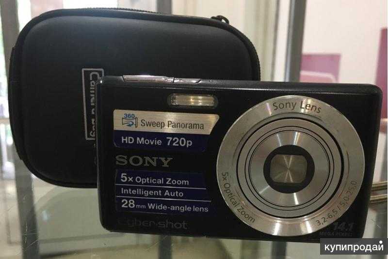 Компактный фотоаппарат sony cyber-shot dsc-w620