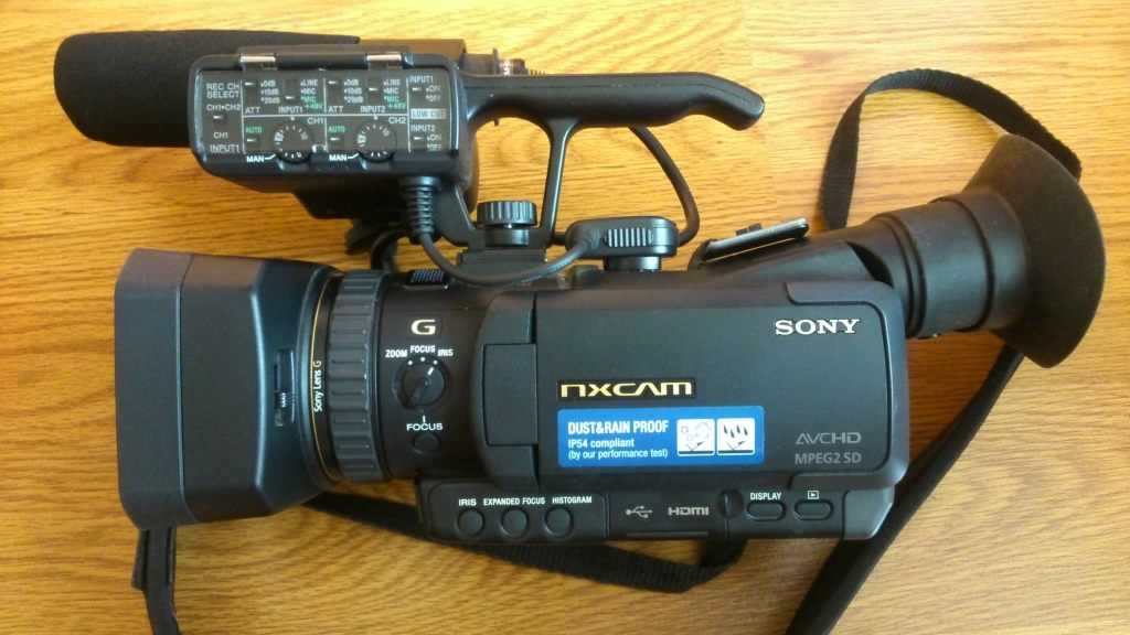 Видеокамера sony hxr-nx70p