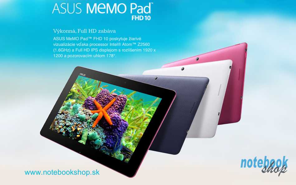Планшет ASUS MeMO Pad 10 - подробные характеристики обзоры видео фото Цены в интернет-магазинах где можно купить планшет ASUS MeMO Pad 10