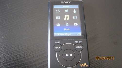MP3-плеера Sony NWZ-F805 - подробные характеристики обзоры видео фото Цены в интернет-магазинах где можно купить mp3-плееру Sony NWZ-F805