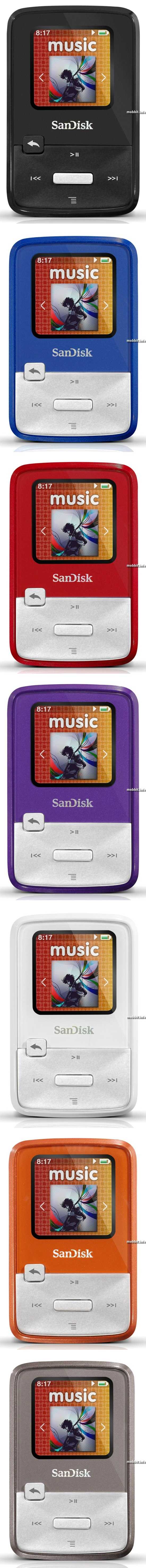 Sandisk sansa clip zip 4gb - купить , скидки, цена, отзывы, обзор, характеристики - mp3 плееры