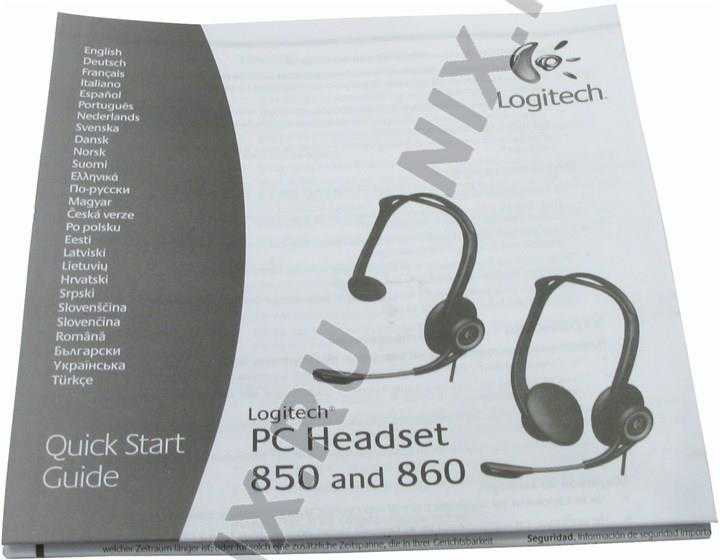 Наушник logitech pc headset 860 - купить | цены | обзоры и тесты | отзывы | параметры и характеристики | инструкция