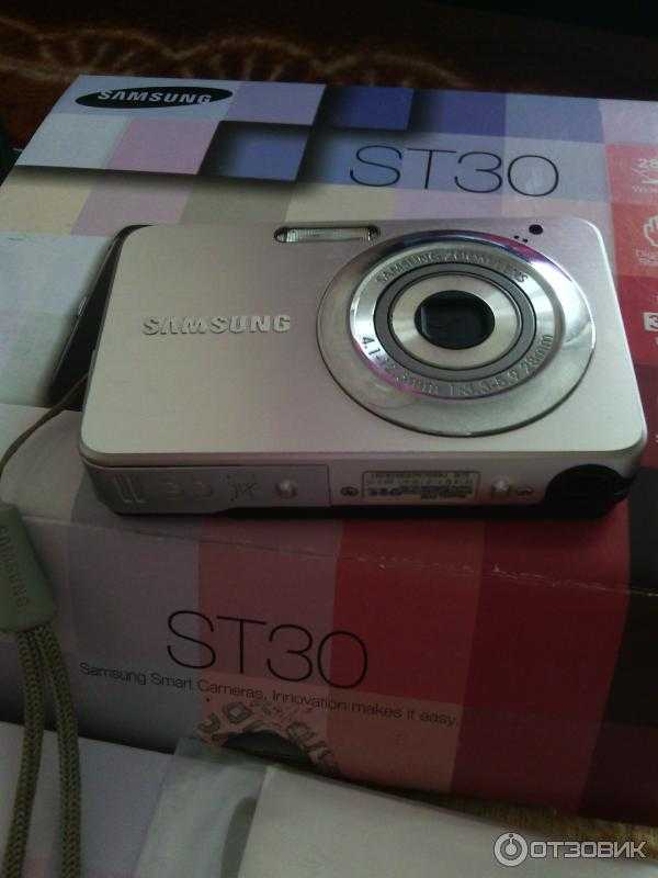 Цифровой фотоаппарат samsung st30