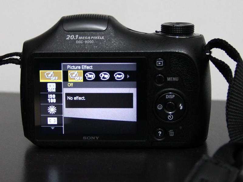 Sony cyber-shot dsc-h200