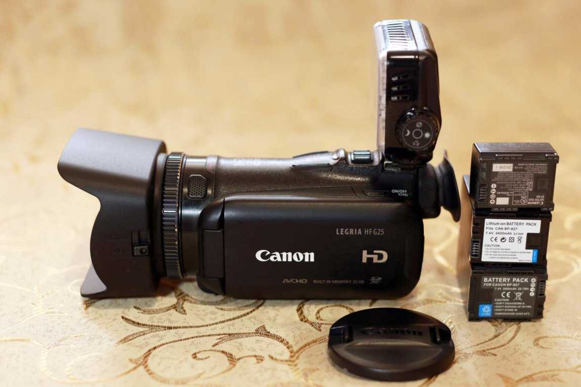 Видеокамера canon legria hf g25