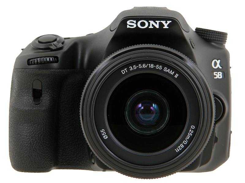 Зеркальный цифровой фотоаппарат sony alpha slt-a58m kit 18-135