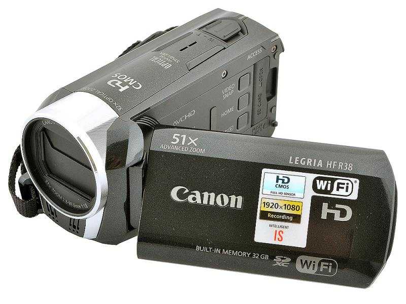 Видеокамера canon legria hf r38