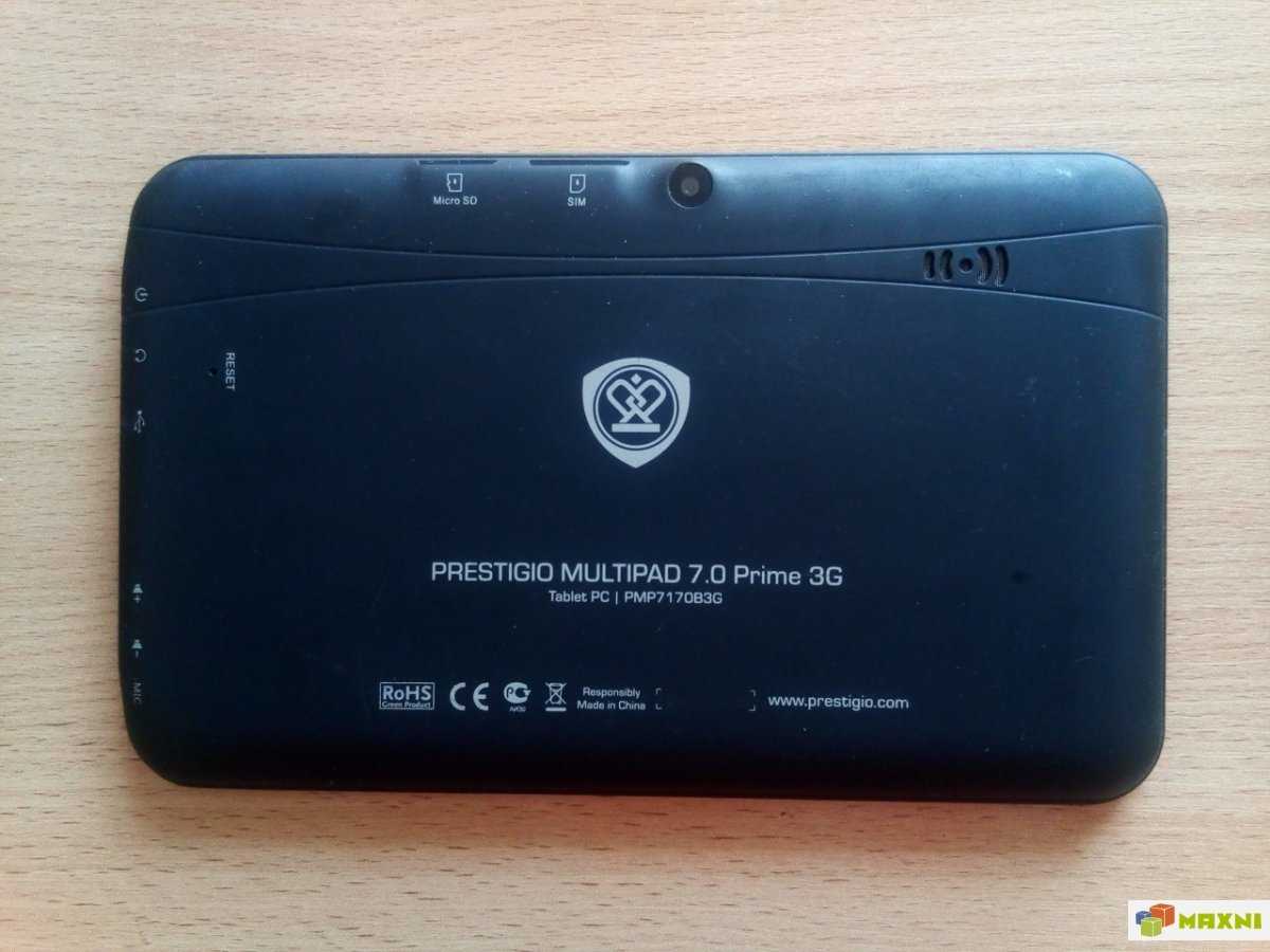 Планшет Prestigio MultiPad 70 Prime 3G (PMP7170B) - подробные характеристики обзоры видео фото Цены в интернет-магазинах где можно купить планшет Prestigio MultiPad 70 Prime 3G (PMP7170B)