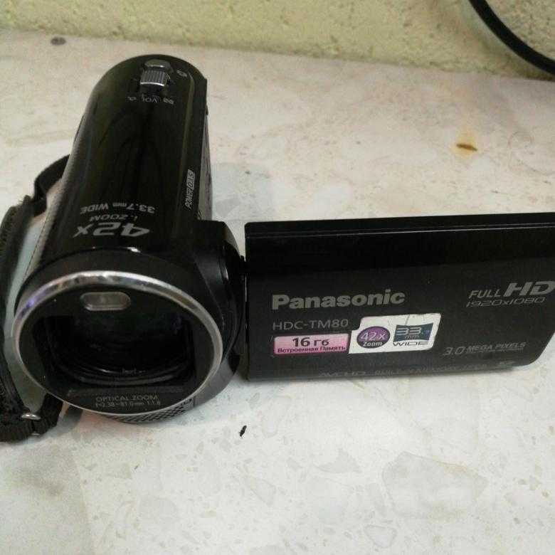 Panasonic hdc-tm80 - описание, характеристики, тест, отзывы, цены, фото
