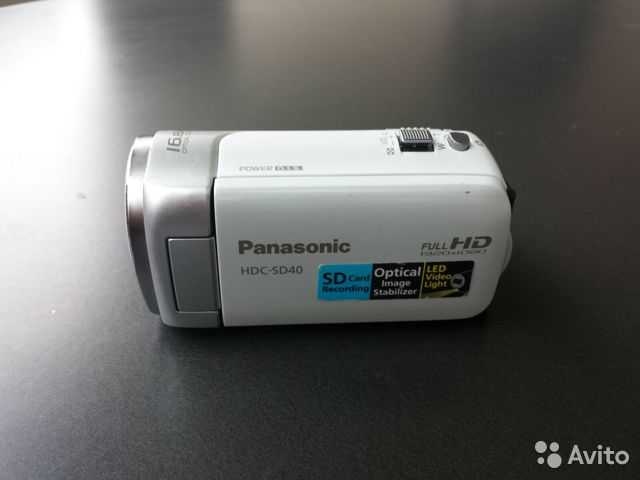Panasonic hdc-sd40 - описание, характеристики, тест, отзывы, цены, фото