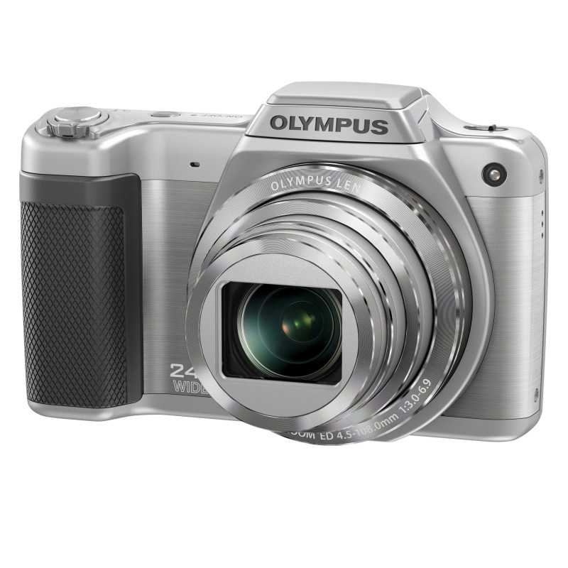 Компактный фотоаппарат olympus sz-16 белый