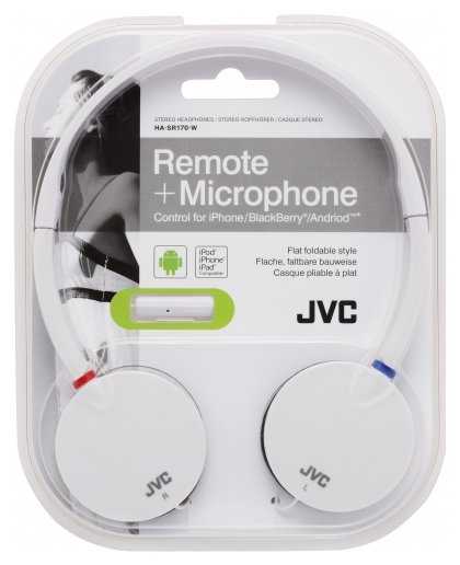 Наушник JVC HA-SR170 - подробные характеристики обзоры видео фото Цены в интернет-магазинах где можно купить наушника JVC HA-SR170