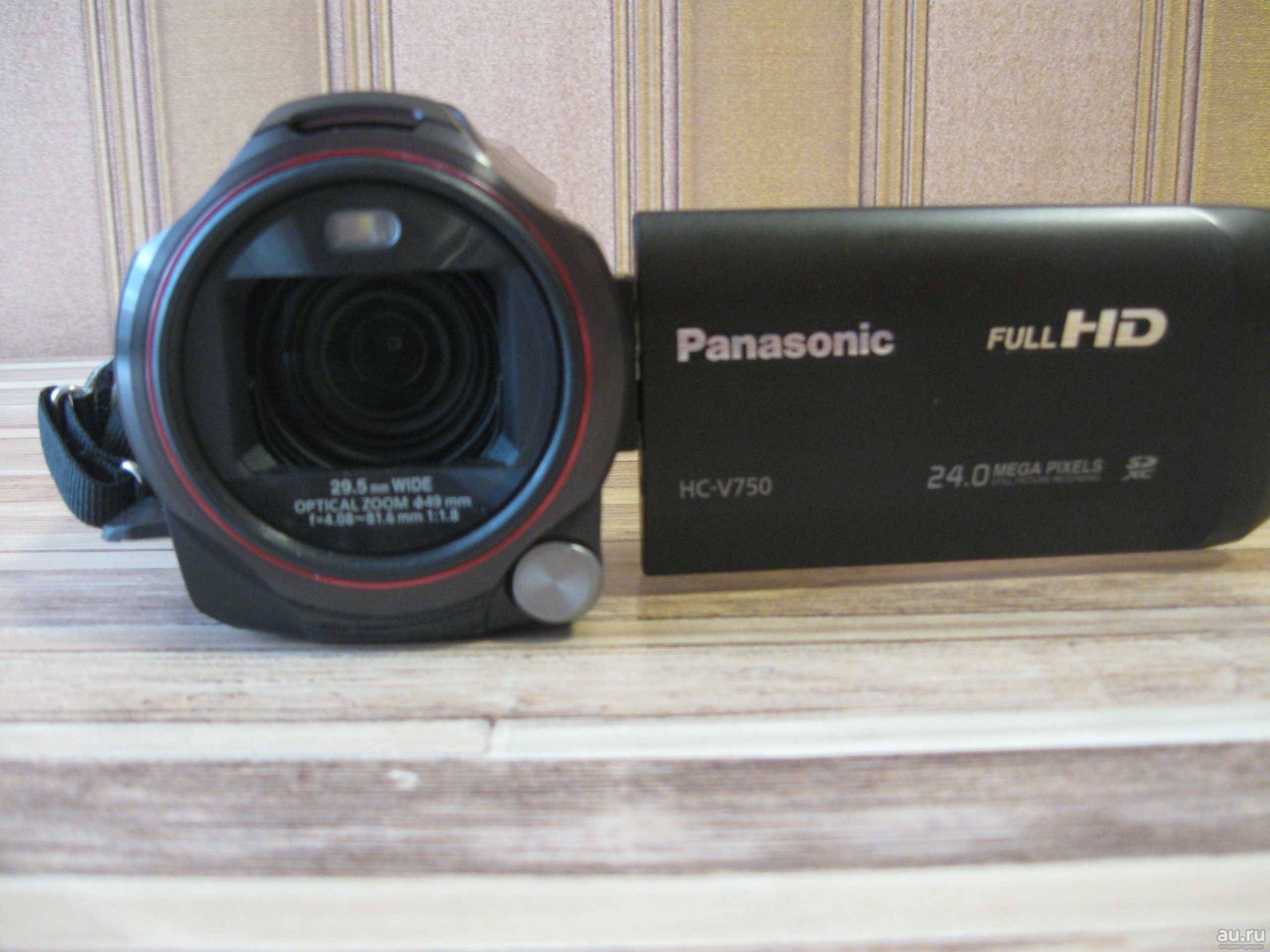 Panasonic hc-v750 (черный)