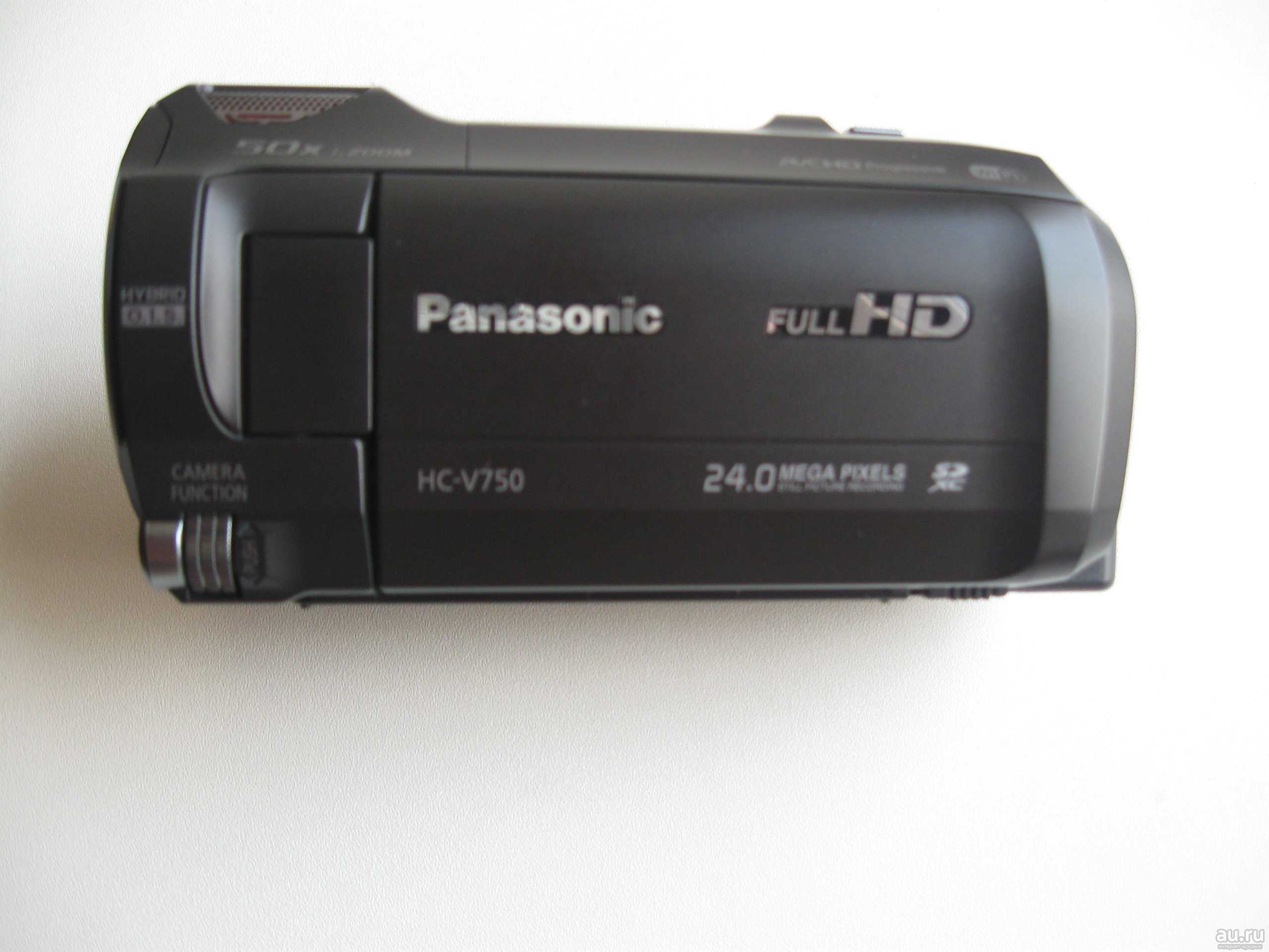 Panasonic hc-v750 (черный) - купить , скидки, цена, отзывы, обзор, характеристики - видеокамеры