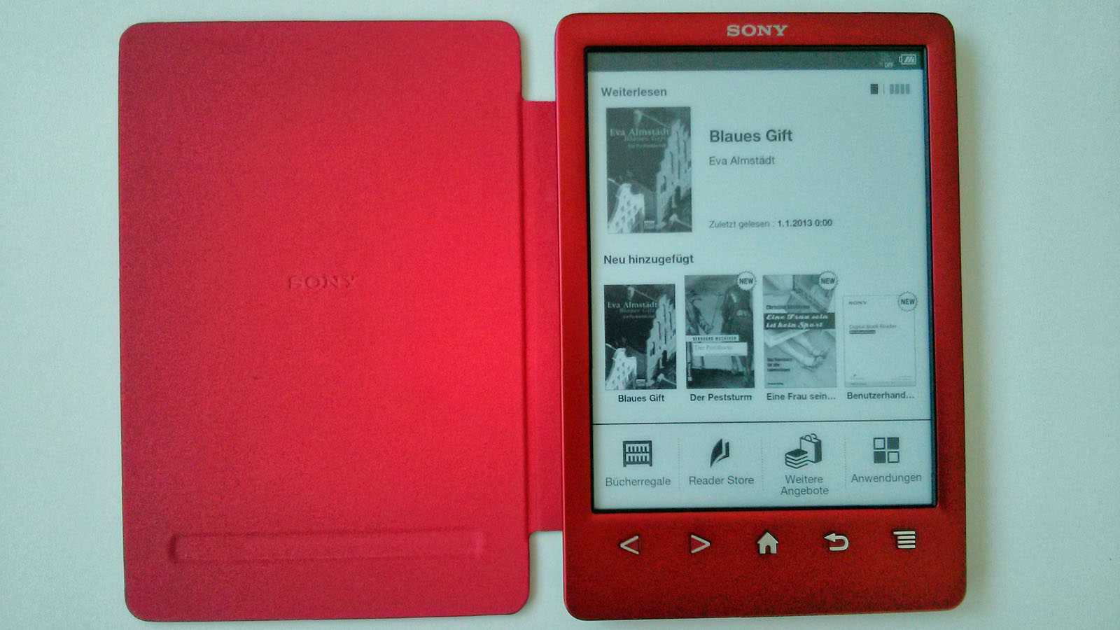 Sony prs-t3 (красный) (с чехлом) - купить , скидки, цена, отзывы, обзор, характеристики - электронные книги