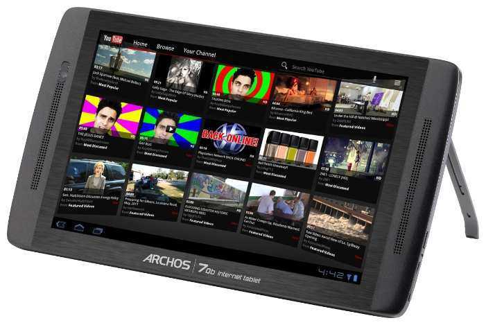 Планшет archos 28 internet tablet 8 гб wifi черный
