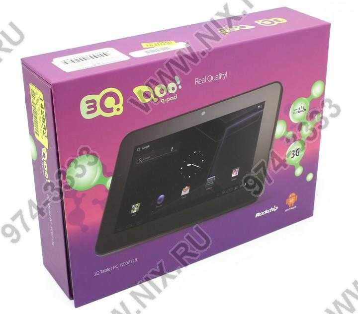 Планшет 3Q Q-Pad RC0712B - подробные характеристики обзоры видео фото Цены в интернет-магазинах где можно купить планшет 3Q Q-Pad RC0712B