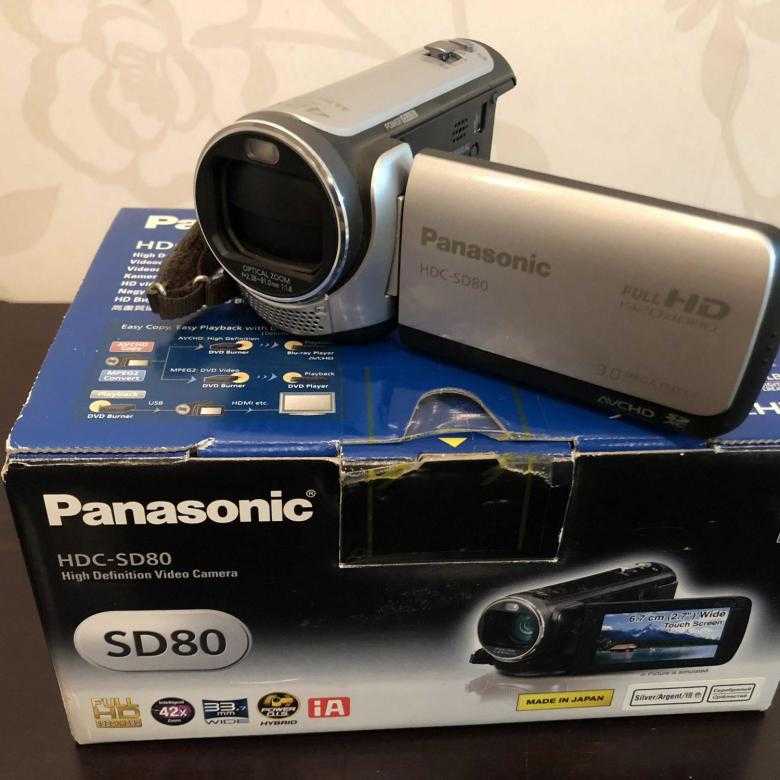 Видеокамера Panasonic HDC-TM80 - подробные характеристики обзоры видео фото Цены в интернет-магазинах где можно купить видеокамеру Panasonic HDC-TM80