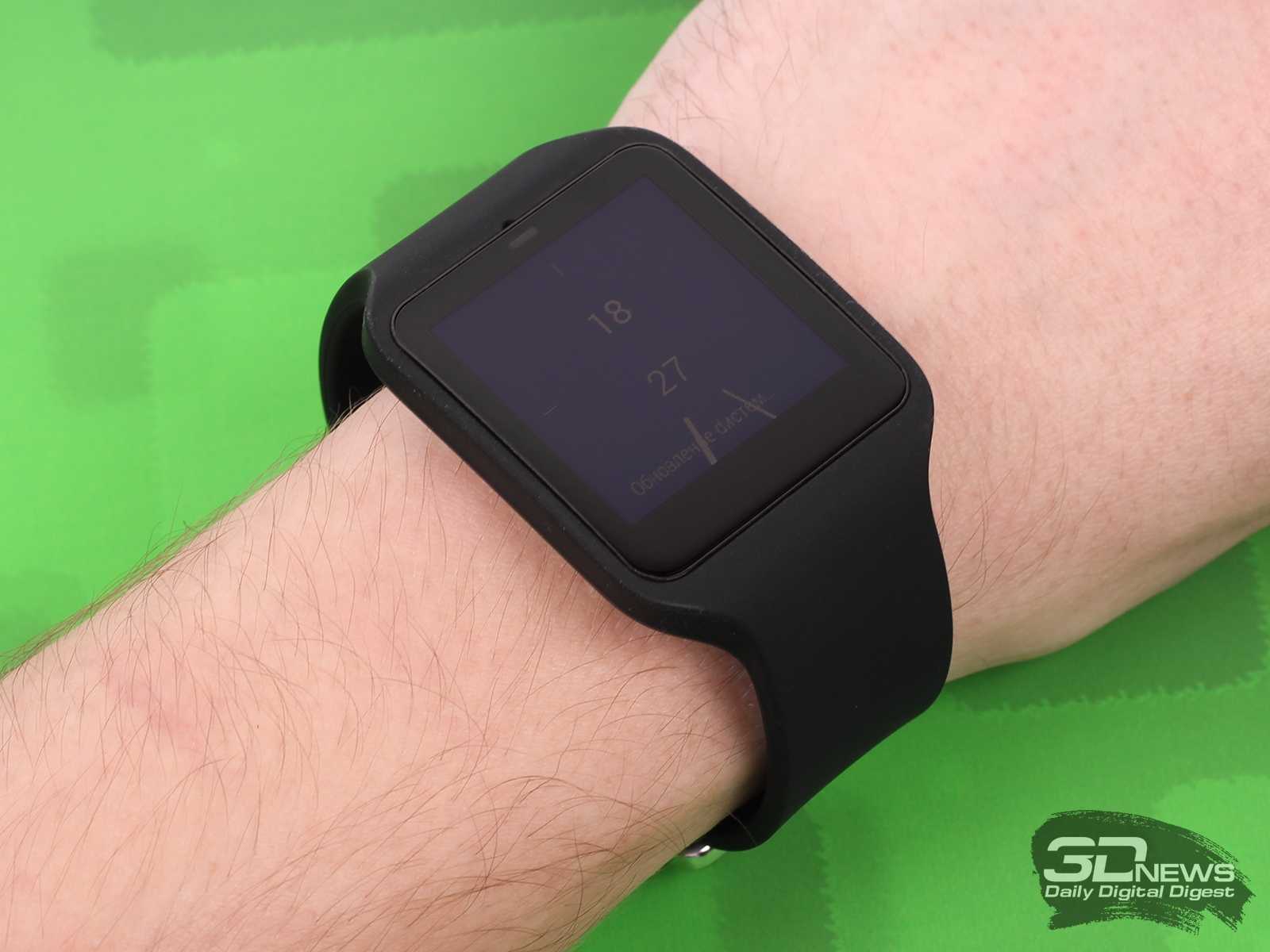 Обзор «умных часов» sony smartwatch 3