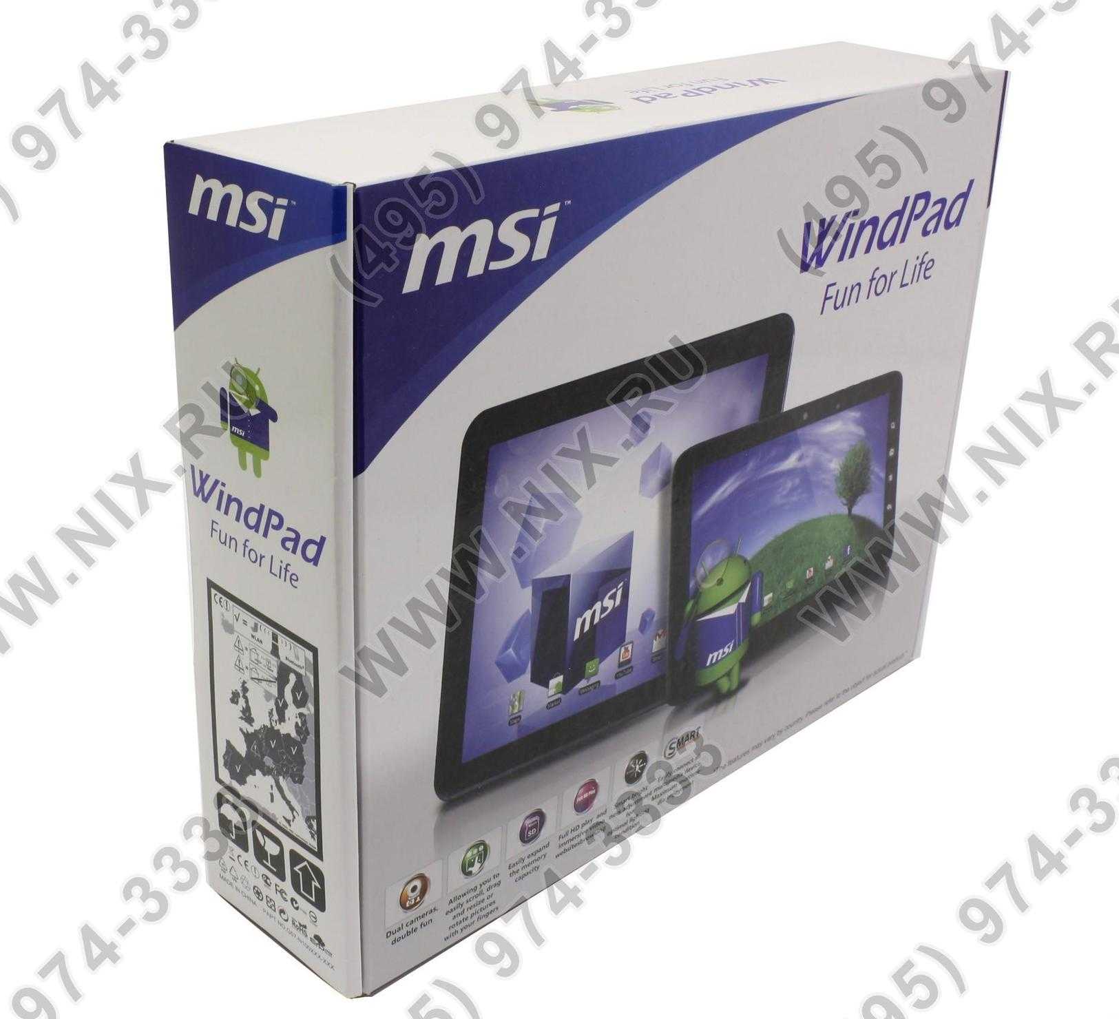 Планшет msi windpad enjoy 71 — купить, цена и характеристики, отзывы