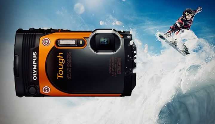 Компактный фотоаппарат olympus tough tg-860 orange