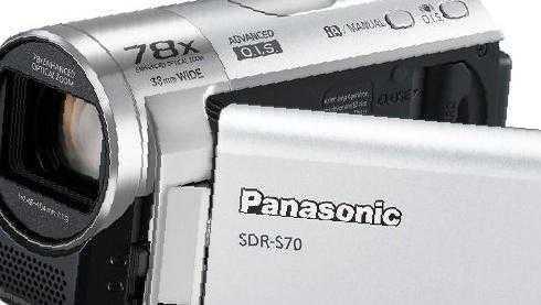 Видеокамера panasonic sdr-s70 - купить | цены | обзоры и тесты | отзывы | параметры и характеристики | инструкция