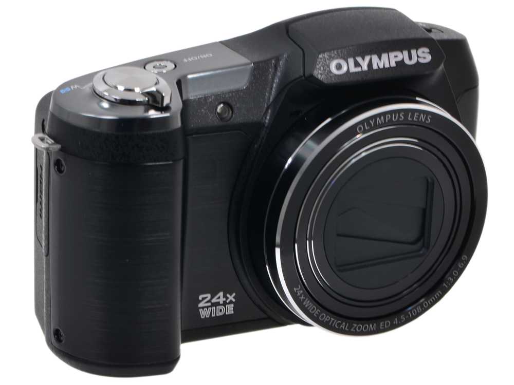 Компактный фотоаппарат olympus sz-16 черный