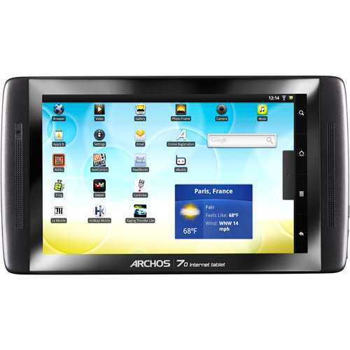 Archos 70 internet tablet 250gb