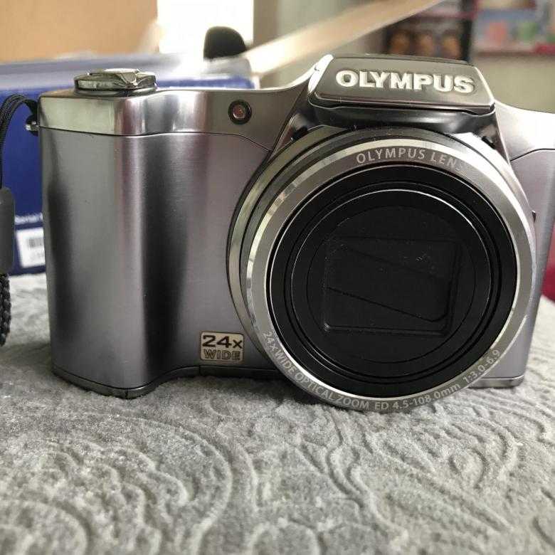 Компактный фотоаппарат olympus sz-15 черный