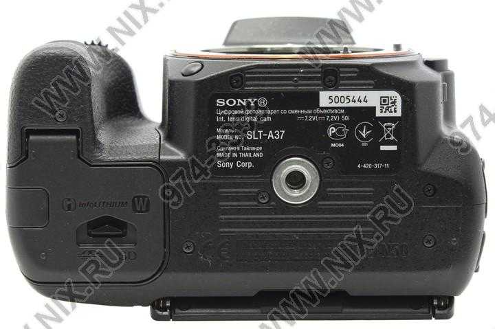 Sony alpha slt-a37 kit (black 16.1mpix 18-135 2.7 1080i ms turlcd, ком-т с объективом np-fw50)