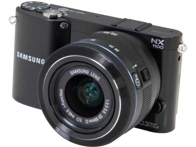 Цифровые фотокамеры samsung samsung nx1100 kit 20-50,  черный